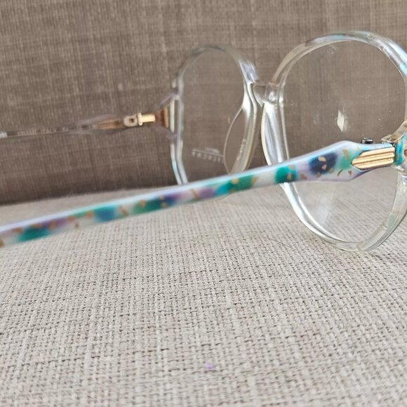 Givenchy Women Eyeglasses Frame AQUA DELUXE CLEAR Vision Glasses Made in Italy - Picture 4 of 12